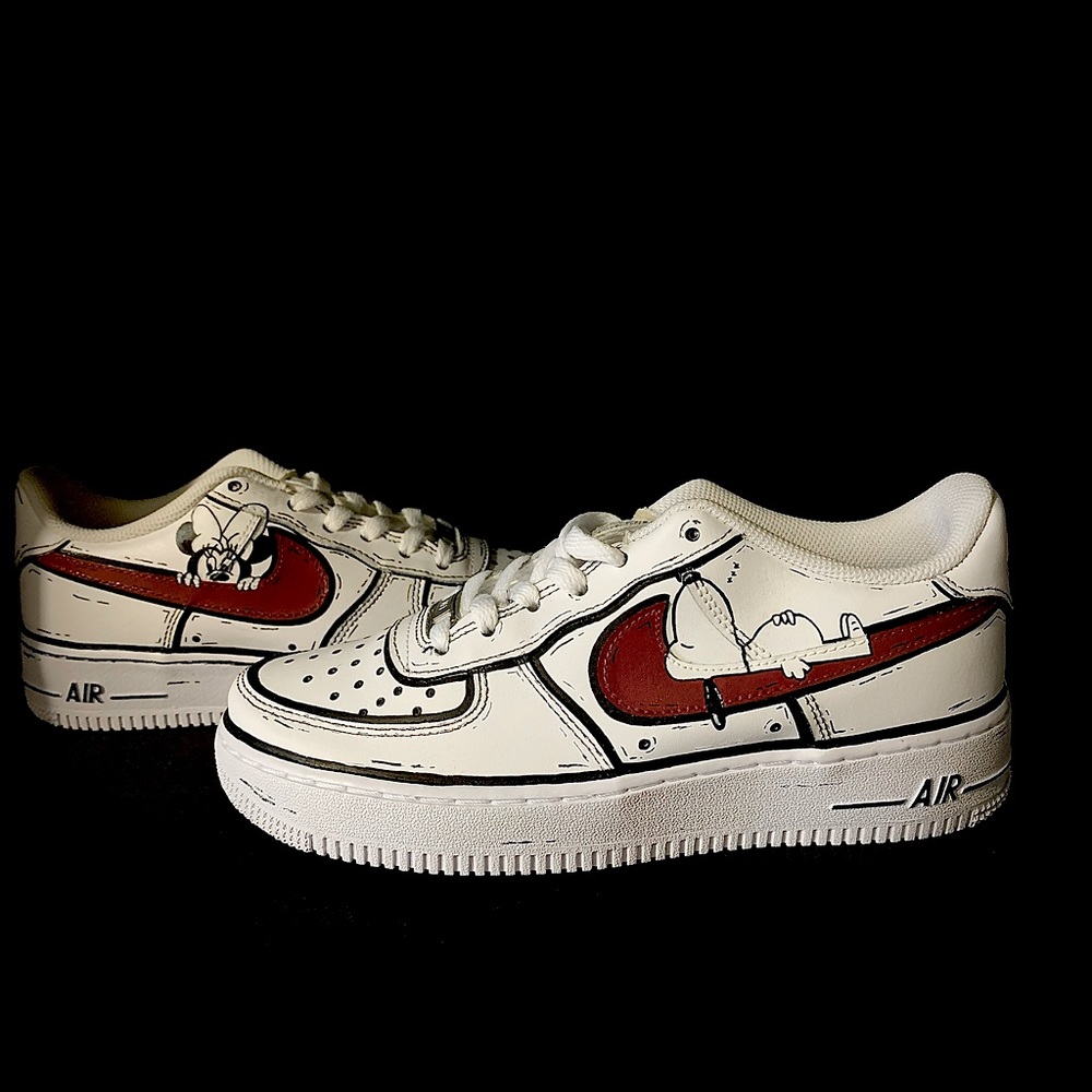 Custom Cartoon Nike Air Force 1